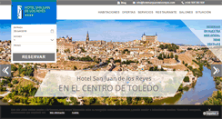 Desktop Screenshot of hotelsanjuandelosreyes.com